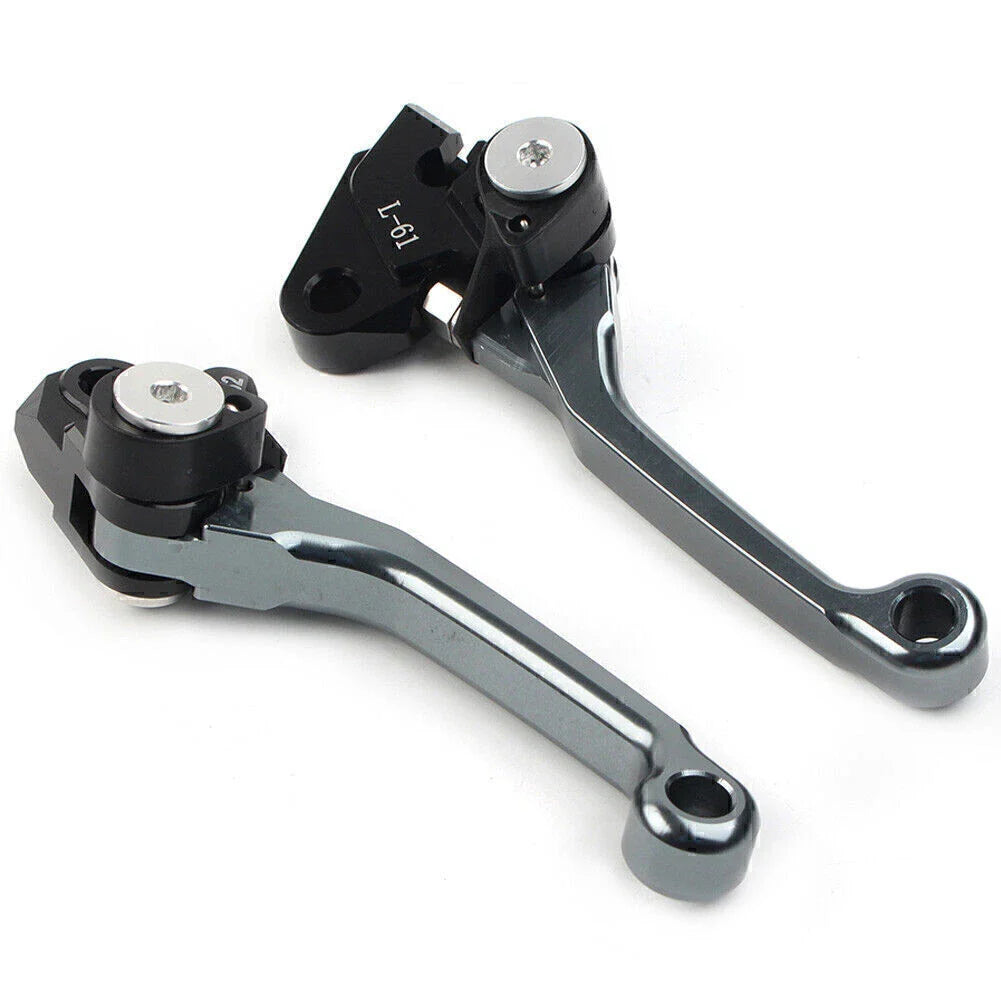Dirt Clutch Brake Levers  GREY for Kawasaki KX450F (2006-2012)