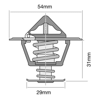 High Flow Thermostat for Ford Maverick (1988–1993)