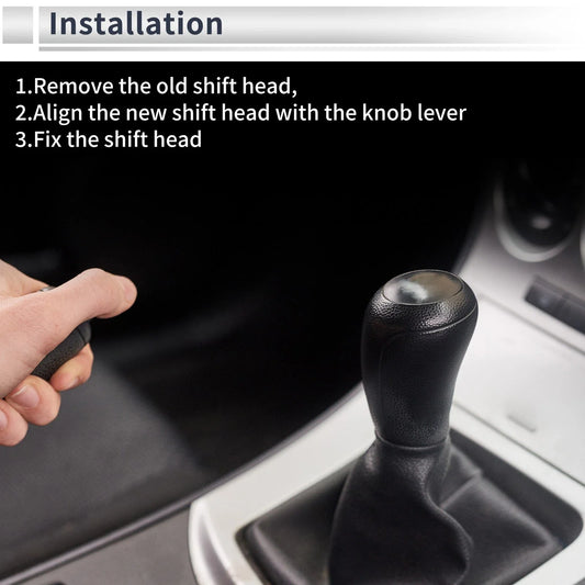 5 Speed Gear Shift Knob & Cover for Chevrolet Spark (2011-2015)