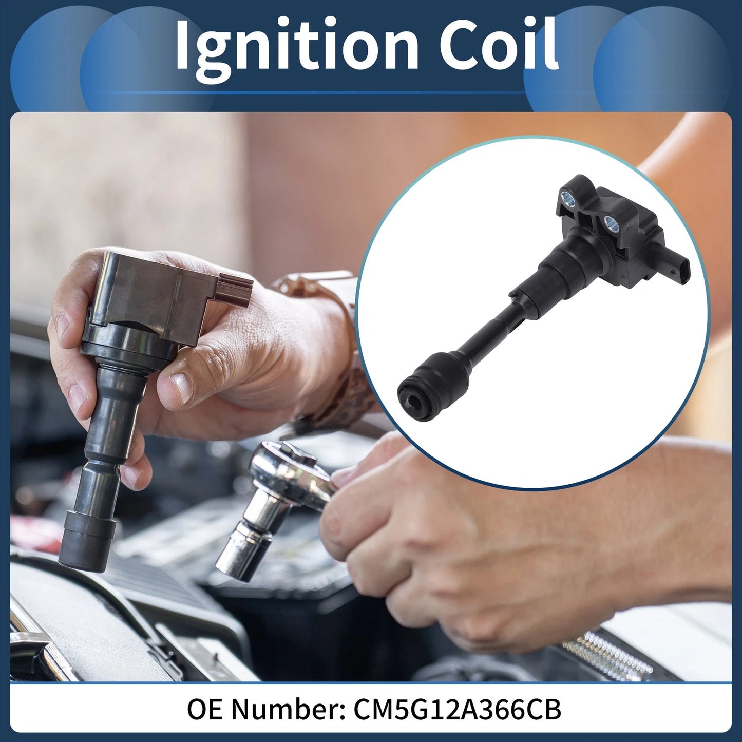 Ignition Coil Pack No.CM5G12A366CB for Ford Focus III (2012–2020)