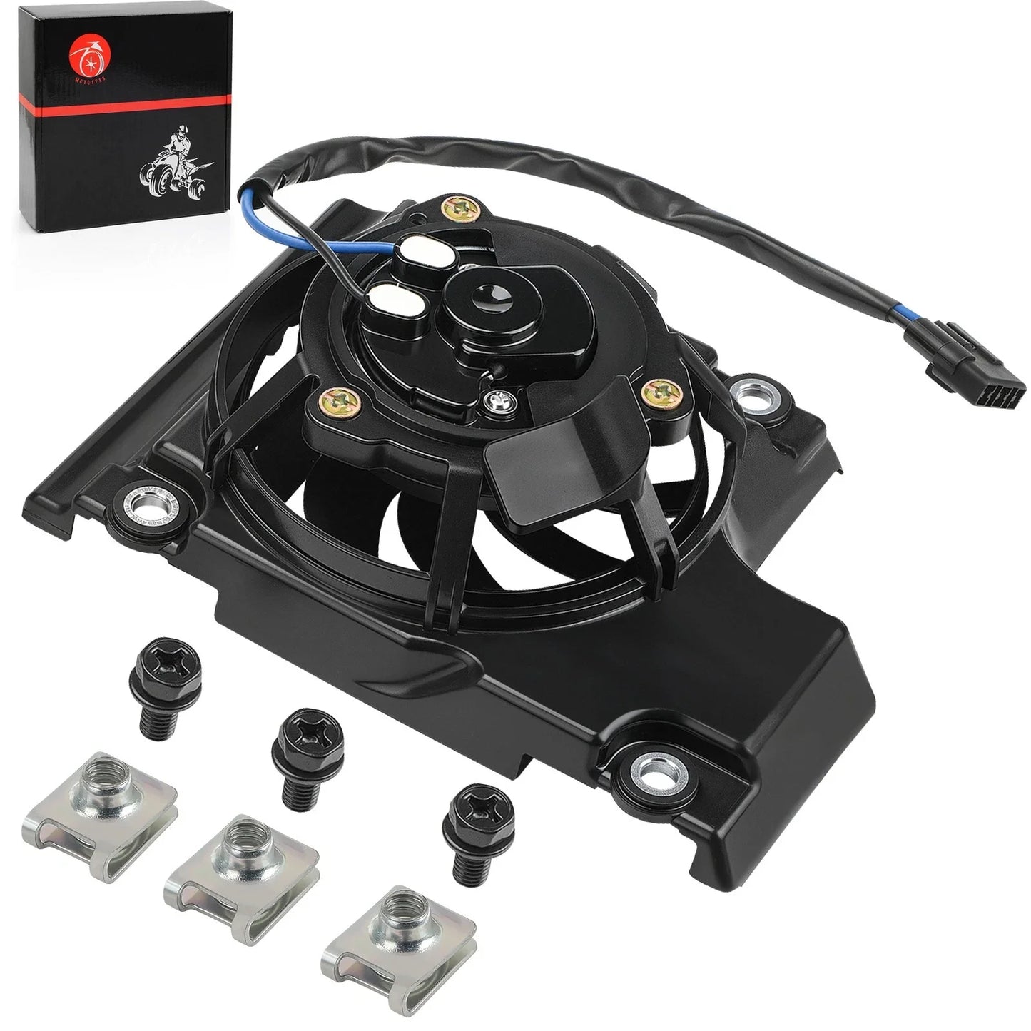 Radiator Fan Kit for Yamaha YZ250FX WR250F and YZ450FX WR450F (2019–2024)