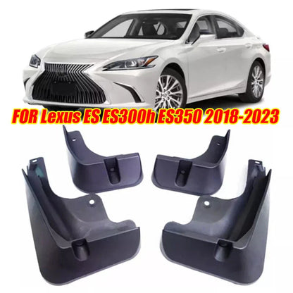 4Pcs Splash Guards Mud Flaps Fender for Lexus ES ES300h ES350 (2018–2023)