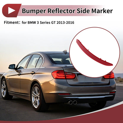 Rear Right Bumper Reflector No.63147315166 for BMW 3 Series GT (2013–2016)