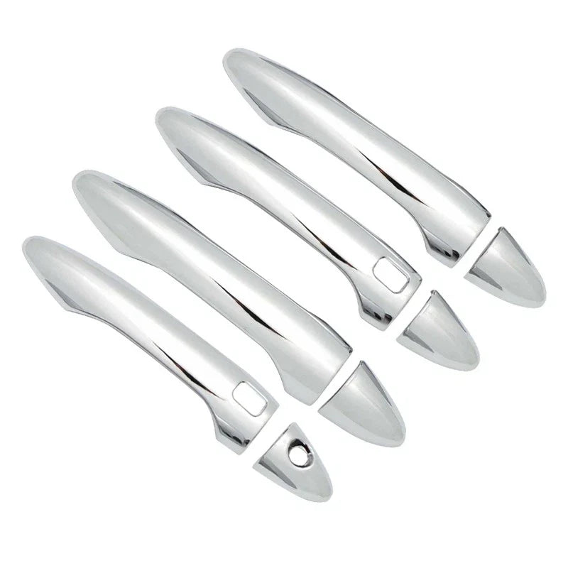 Silver Exterior Door Handle Covers for Kia Forte K3 (2013-2015) 2 x Set