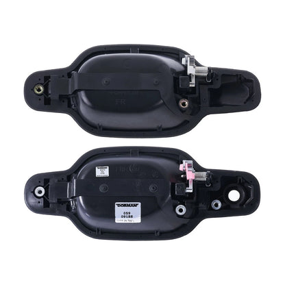 2pc Outer Door Handle Black for Isuzu D-Max (2006–2012)