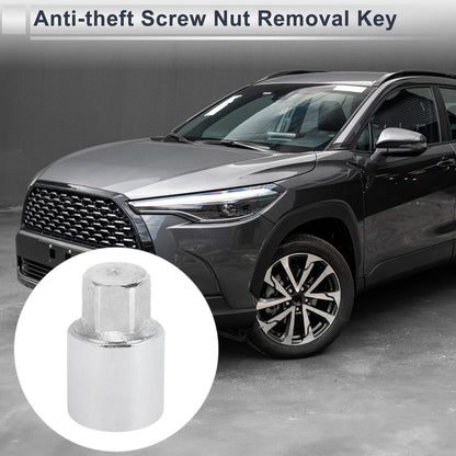Type J Wheel Lock Lugnut Antitheft Screw Nut Removal Key Socket for Toyota