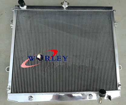 Aluminum Radiator for Land Cruiser 200 Series (2007–Present) + Fans