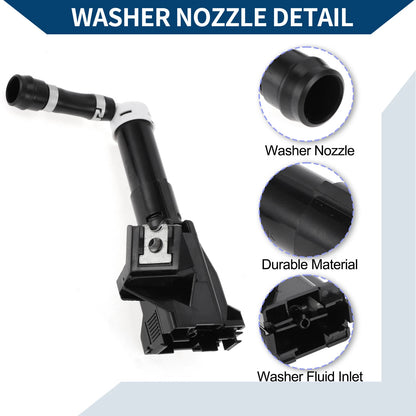 Front Driver Side Headlight Washer Nozzle for Lexus LX570 (2008–2011) No. 8520860030