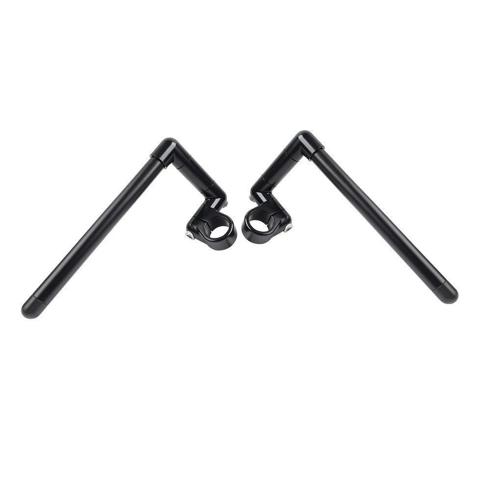 CNC Folding Foot Pegs Rear Set for Universal Motorcycle Bike (Red)