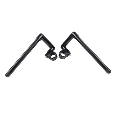 CNC Folding Foot Pegs Rear Set for Universal Motorcycle Bike (Red)