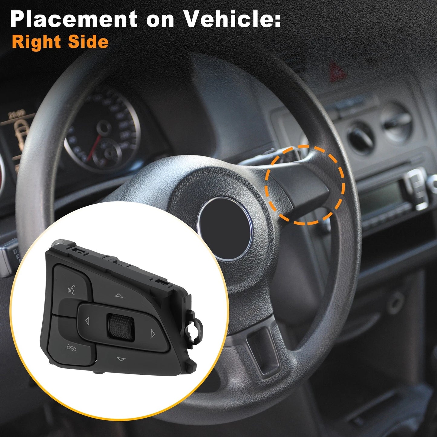 Right Side Steering Wheel Switch 13545670 for Chevrolet Suburban Tahoe (2021–2024)