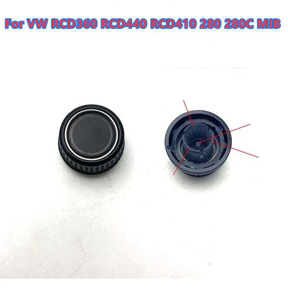 Car Radio Knob Button Turn Knob Right for VW RCD360 RCD440 RCD410 280 280C