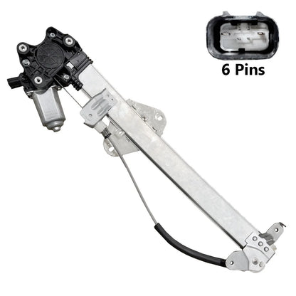 Rear Right Window Regulator 6 Pins Motor for Honda Accord Euro CU (2003–2008)