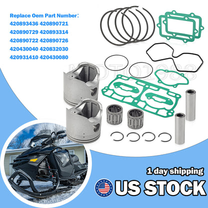 82mm Piston Ring Gasket for Ski-Doo MXZ Adrenaline 800R (2008–2012)