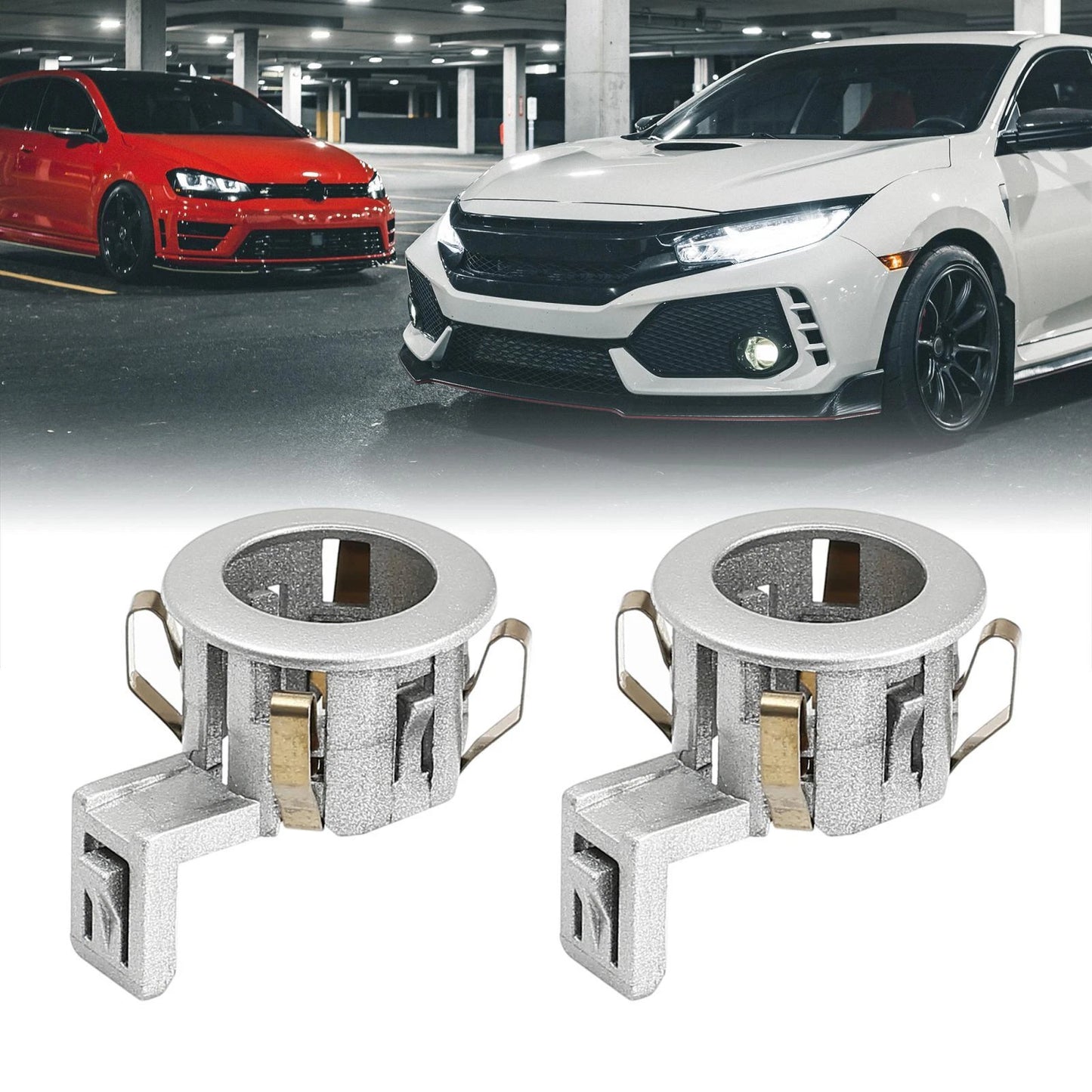 2X Bumper Parking Sensor Retainer 89348-33060 for Toyota Lexus