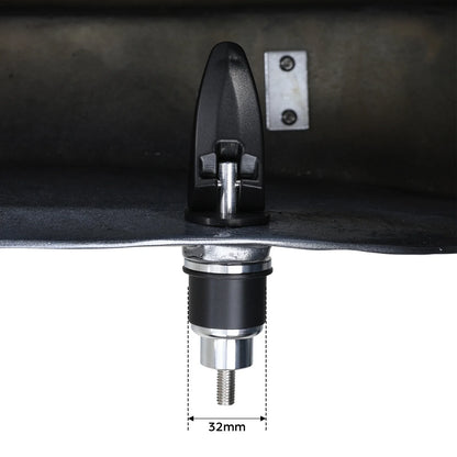 Quick Release Saddlebag Backrest Spools for Indian Chieftain (2014-2024)