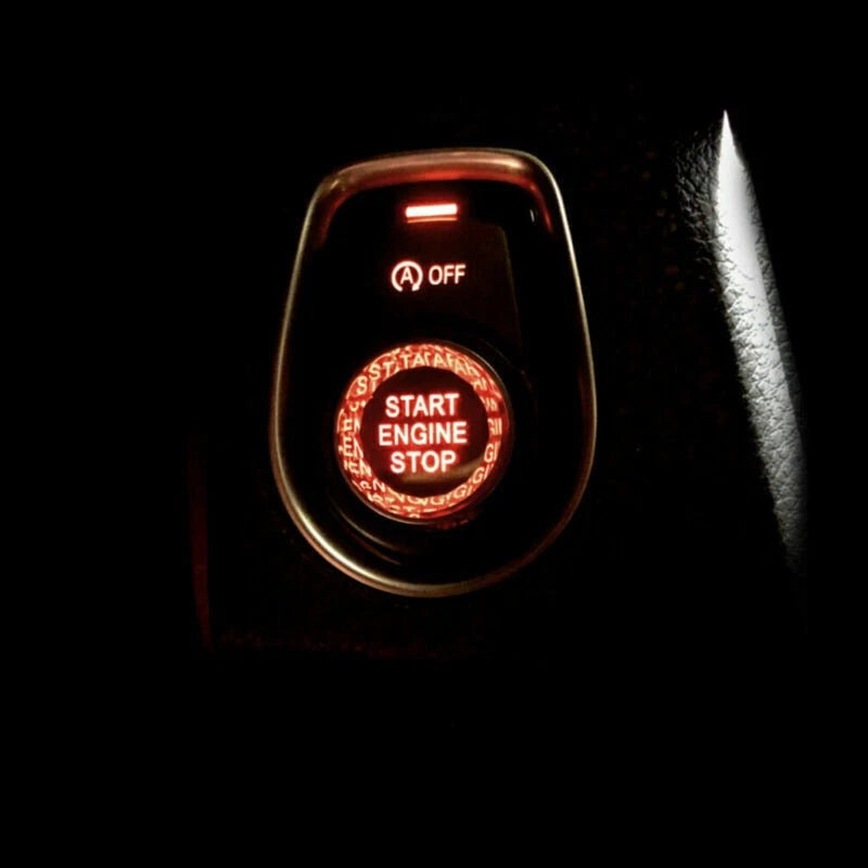 Black Engine Knob Cover for BMW F30 F10 (2012–2019)