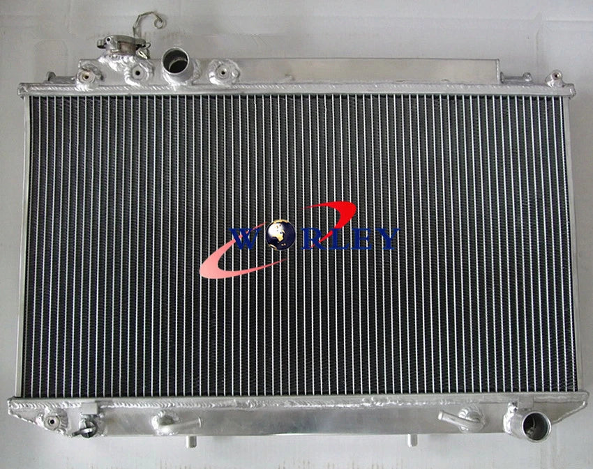 Aluminum Radiator with Dual Fans for Toyota Cressida MX83 (1989–1993)
