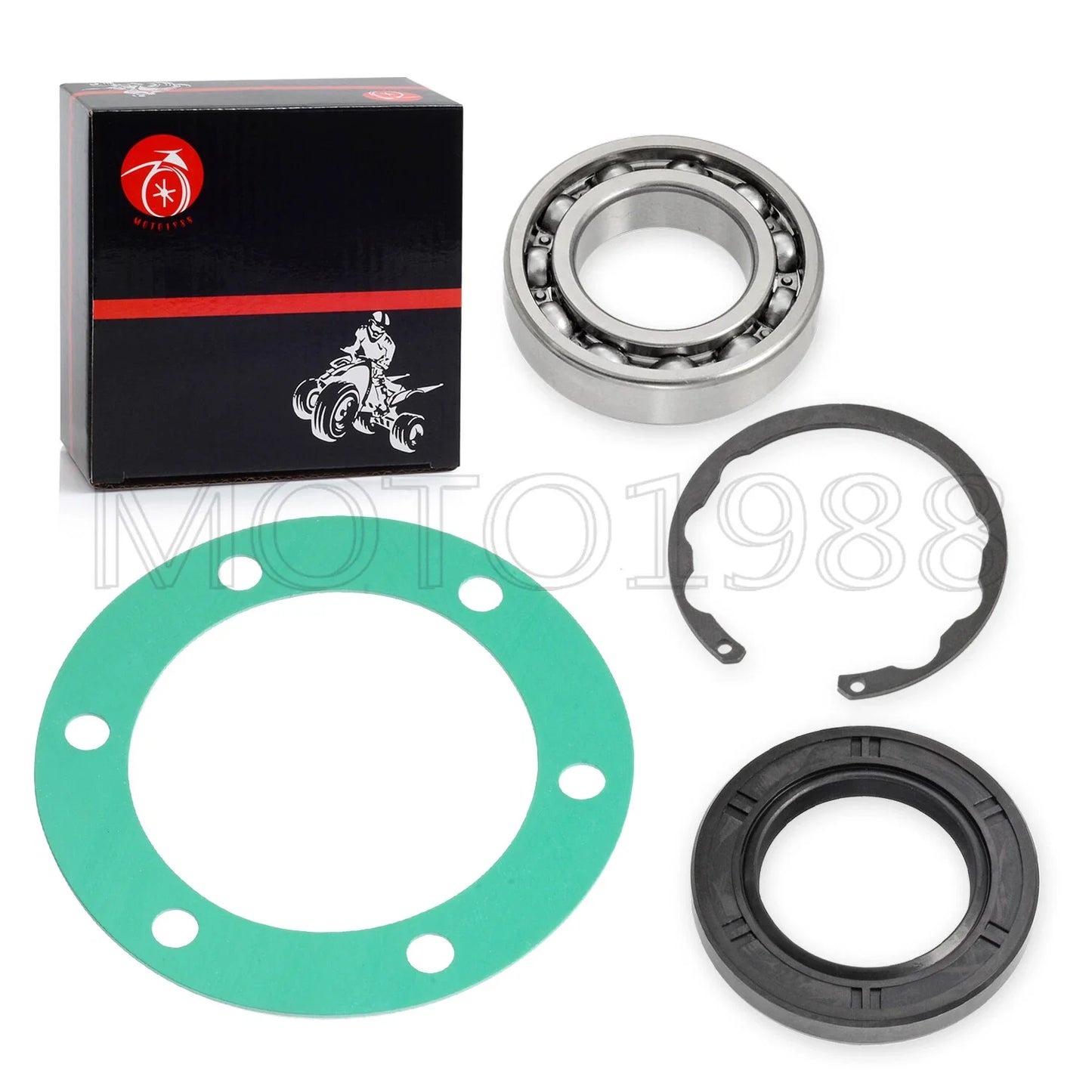 Rear Axle Bearing & Seal Gasket Kit for Kawasaki Mule 2520 (1993–2000)