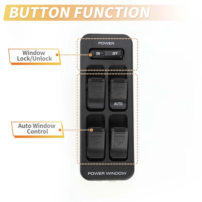 Power Window Switch for Mazda 323 BH (1993–1998)