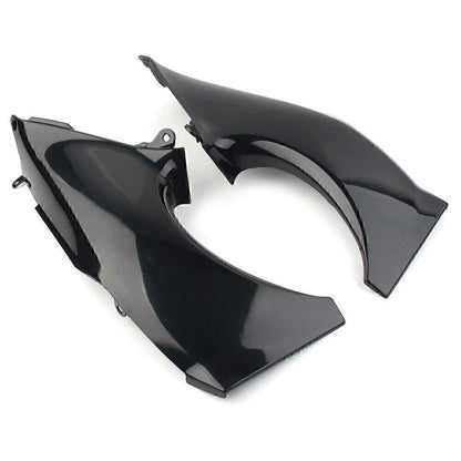 Black ABS Air Duct Tube Covers for Kawasaki ZX12R (2000-2001)