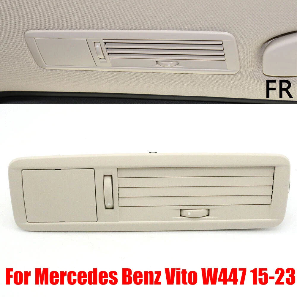 Beige Front Right Roof Grille Vent Outlet for Mercedes Vito W447 (2015–2023)