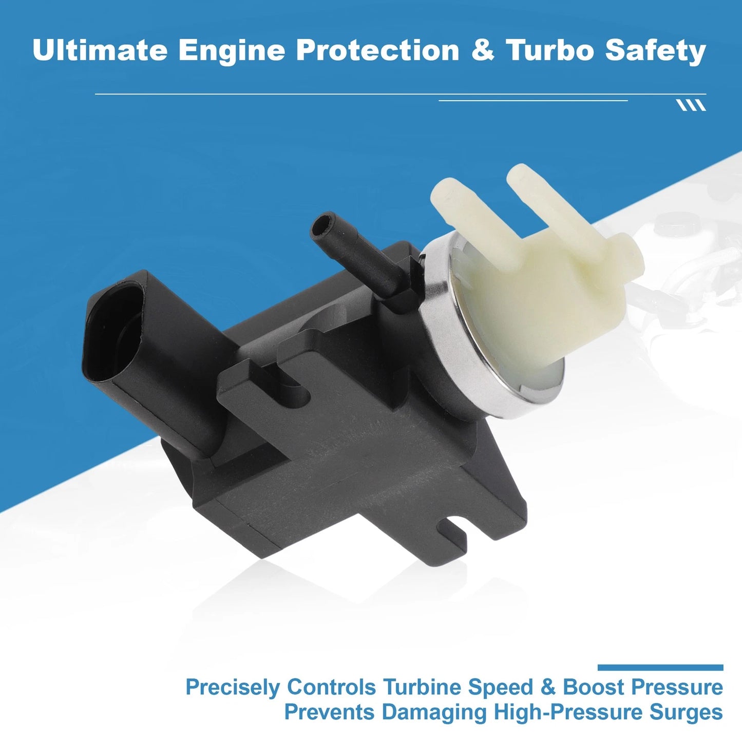 Turbo Pressure Solenoid Valve for Audi A3 (8L1) 1.9 TDI (2000–2003) 1K0906627A