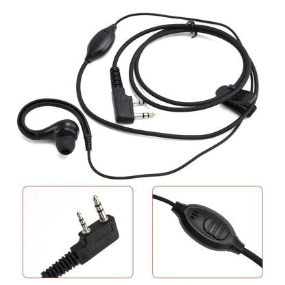 K-031 Vire Earchuk Snapback Headphones for TK-208 TH-D7 RPU416A KG-UVD1