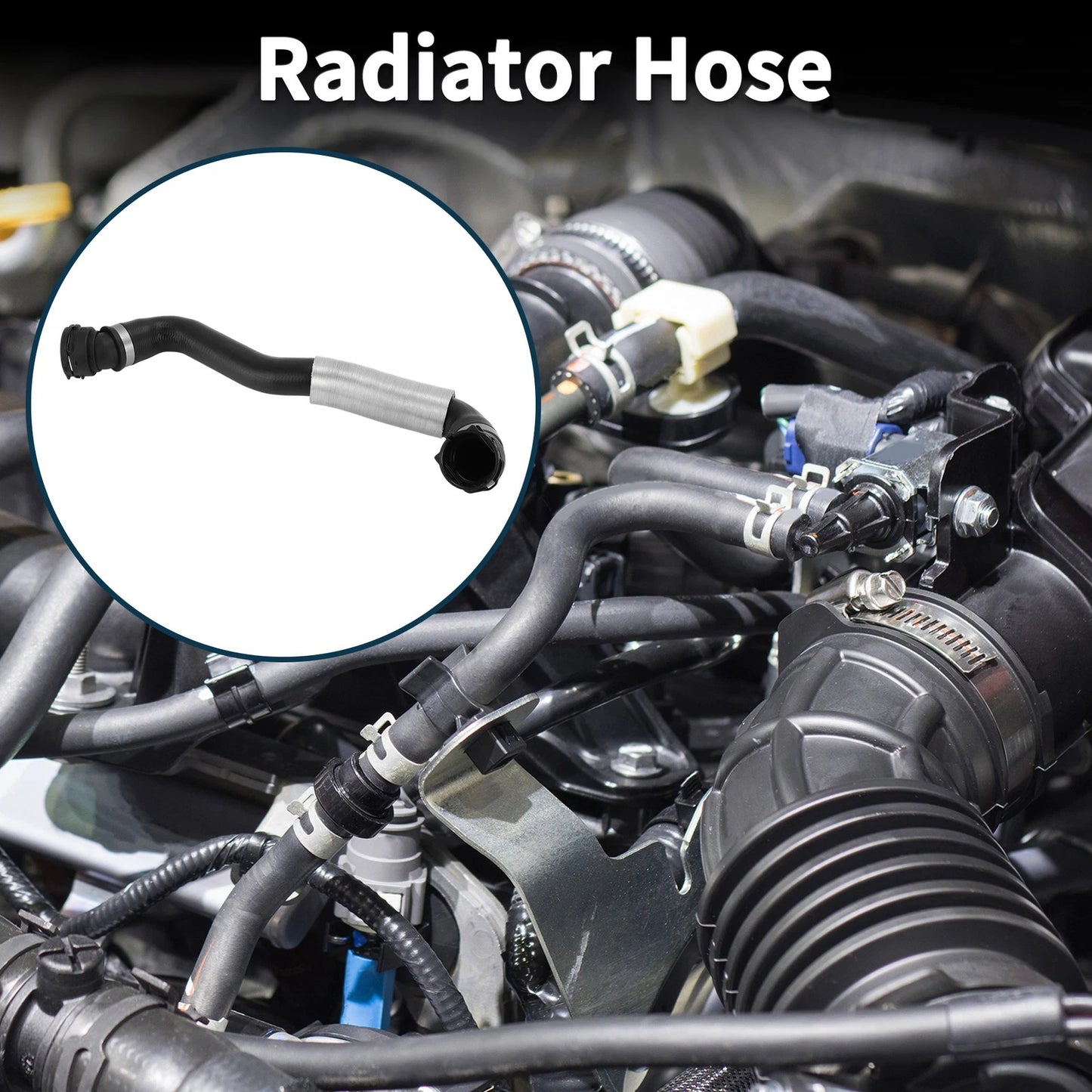 Radiator Hose No.17127552407 for BMW 1 Series (2009–2013) Lower