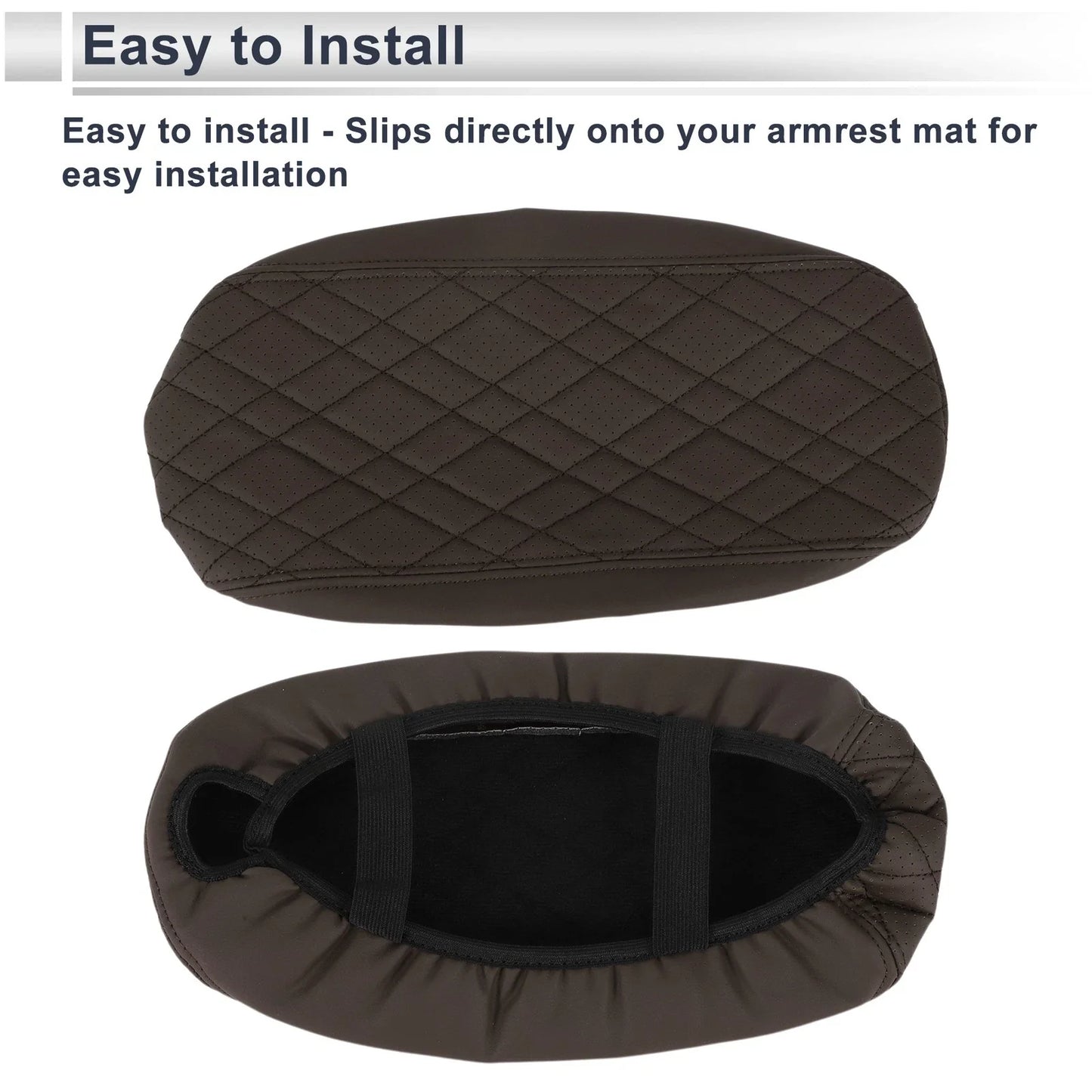 Center Console Cover for BMW 2 Series (2017-2023) Deep Brown 1 Pc
