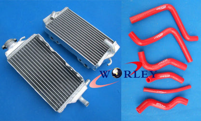 Aluminum Radiator & Hose Set for Honda CR125R CR125 (2000–2001)