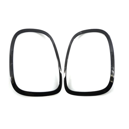 Gloss Black Tail Rear Light Trim Ring for Mini Cooper S F55 F56 F57 (2013–2019)