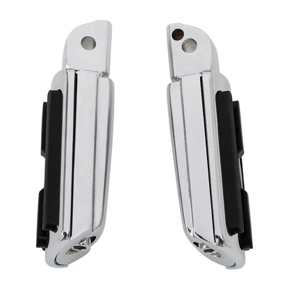 Chrome Rear Foot Pegs for Harley FXFB Fat Bob 2018-2025 ()