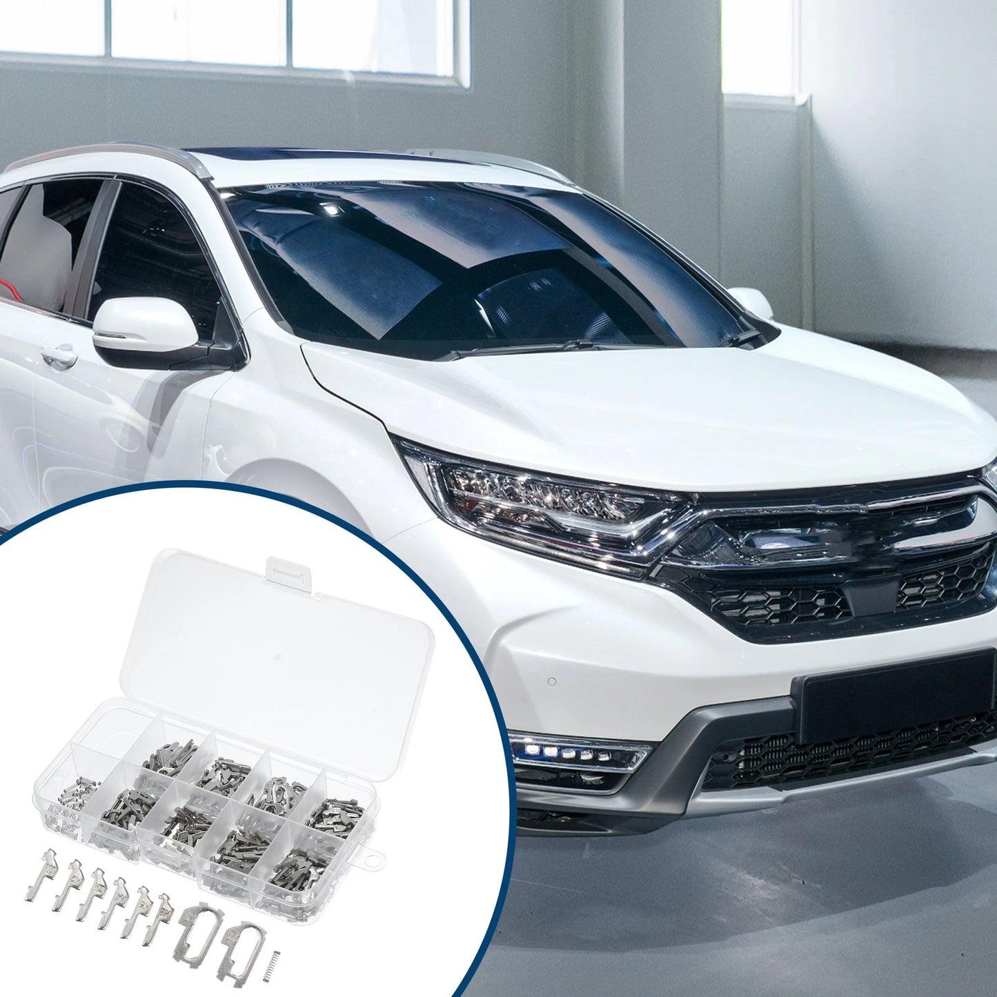 Set of 1 Car Lock Reed Lock Plate for Dodge Honda