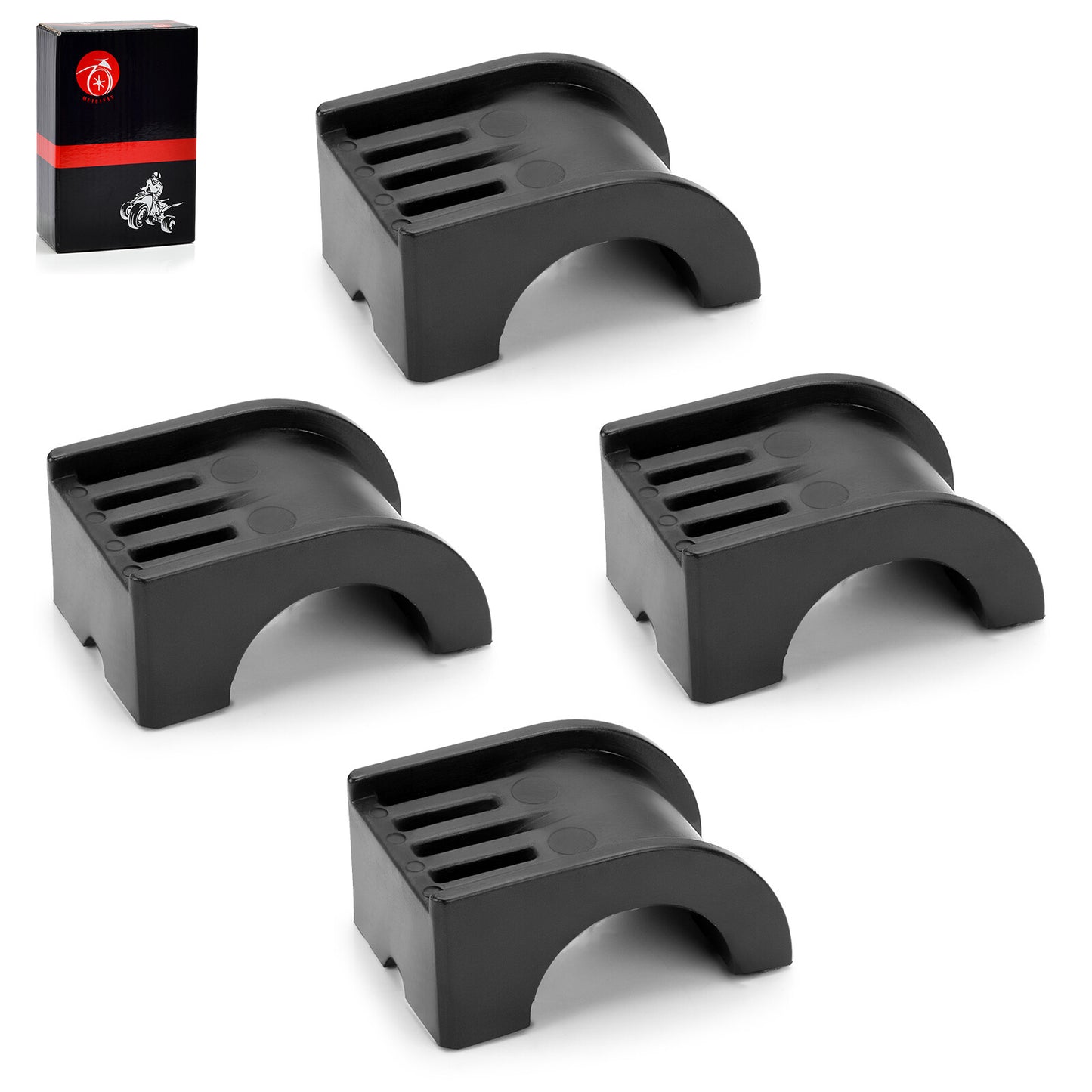 Set of 4 Rear Bushing Bars for Polaris RZR 1000 XP (2014–2023) 28.5mm