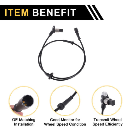 ABS Wheel Speed Sensor No. 1H0927807A for Volkswagen Golf (1992–1995)