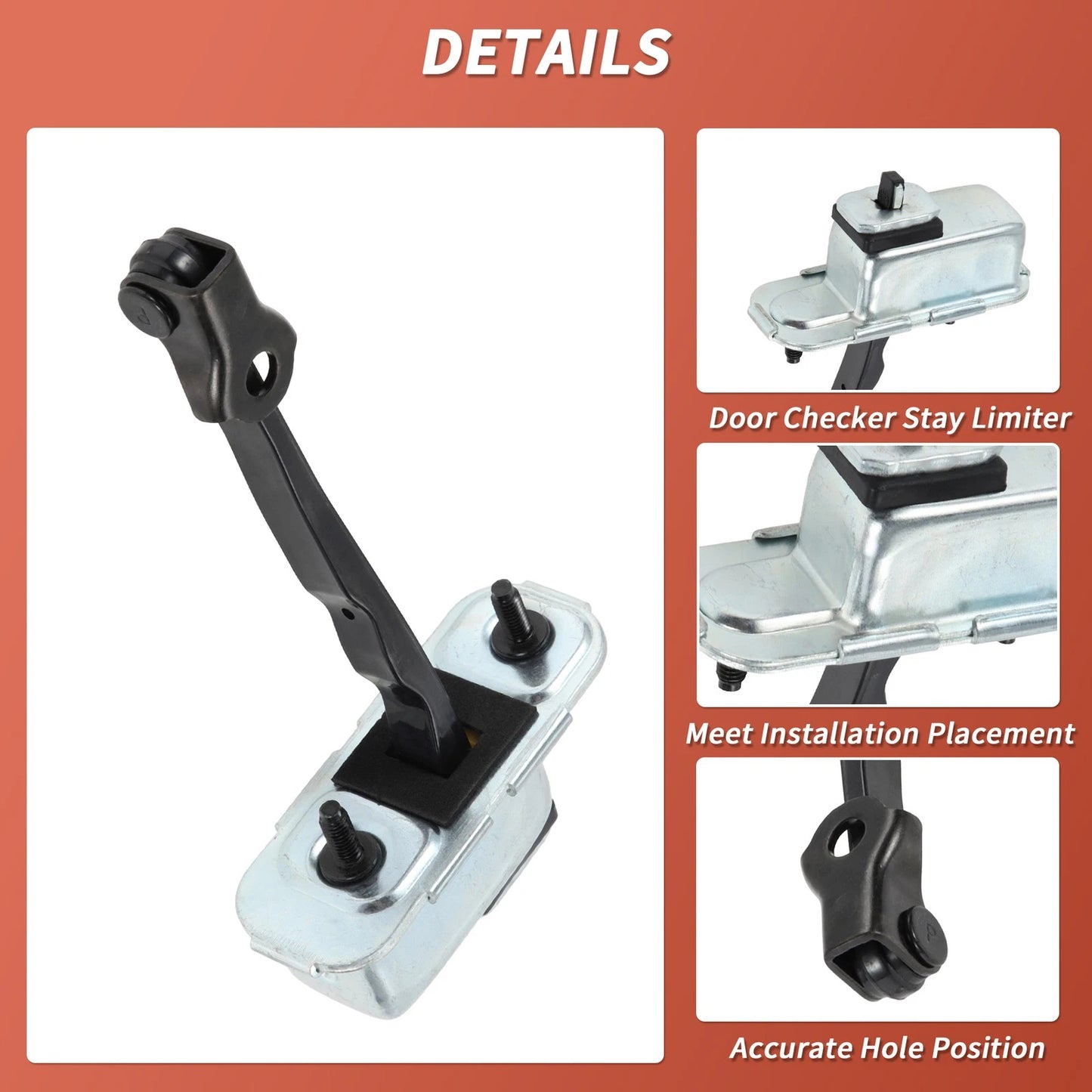 Front Left Door Check Strap for Hyundai Tucson (2016–2021) No.79380D3000