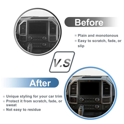 Air Condition Outlet Vent Trim Cover Frame for Ford F150 (2015–2021) 1 Pair
