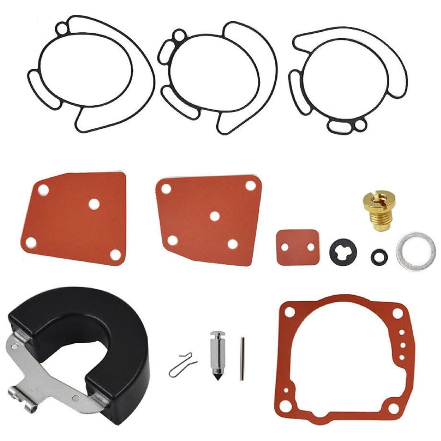 Set of 2 Carburetor Repair Kits for Johnson Evinrude OMC (Various Years)