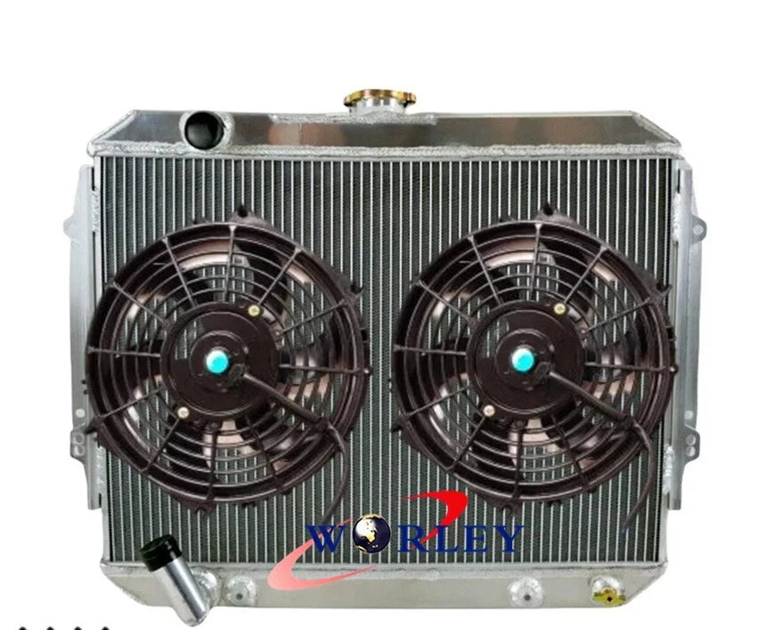 Alloy Radiator + Fan for Mitsubishi Triton (1986–1996)