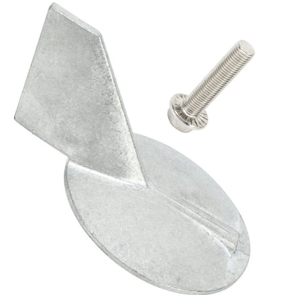 Zinc Trim Tab Anode for Yamaha Outboards (Counter Rotation)