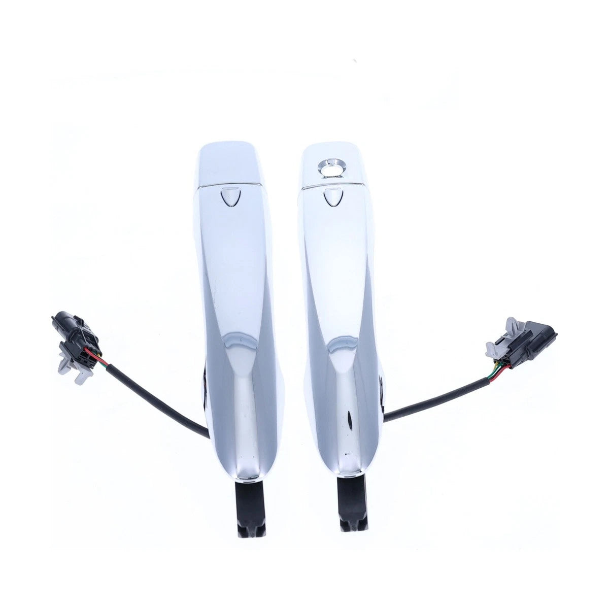 Set of 2 Chrome Keyless Door Handles for Nissan Qashqai (2014–2021)