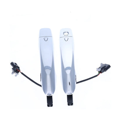 Set of 2 Chrome Keyless Door Handles for Nissan Qashqai (2014–2021)