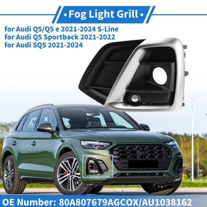 Fog Light Grille No.80A807679AGCOX for Audi Q5/Q5 e (2021–2024)