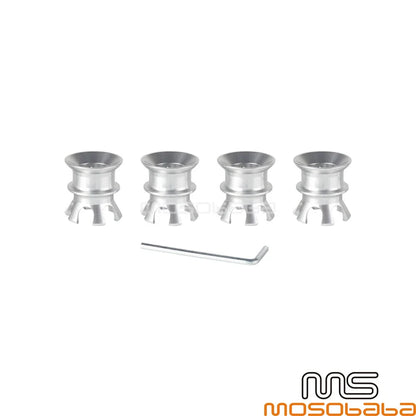 4 Pcs Head Bolt Engine Cover Nut Caps for Harley Twin Cam Big Twin 1340 Evo