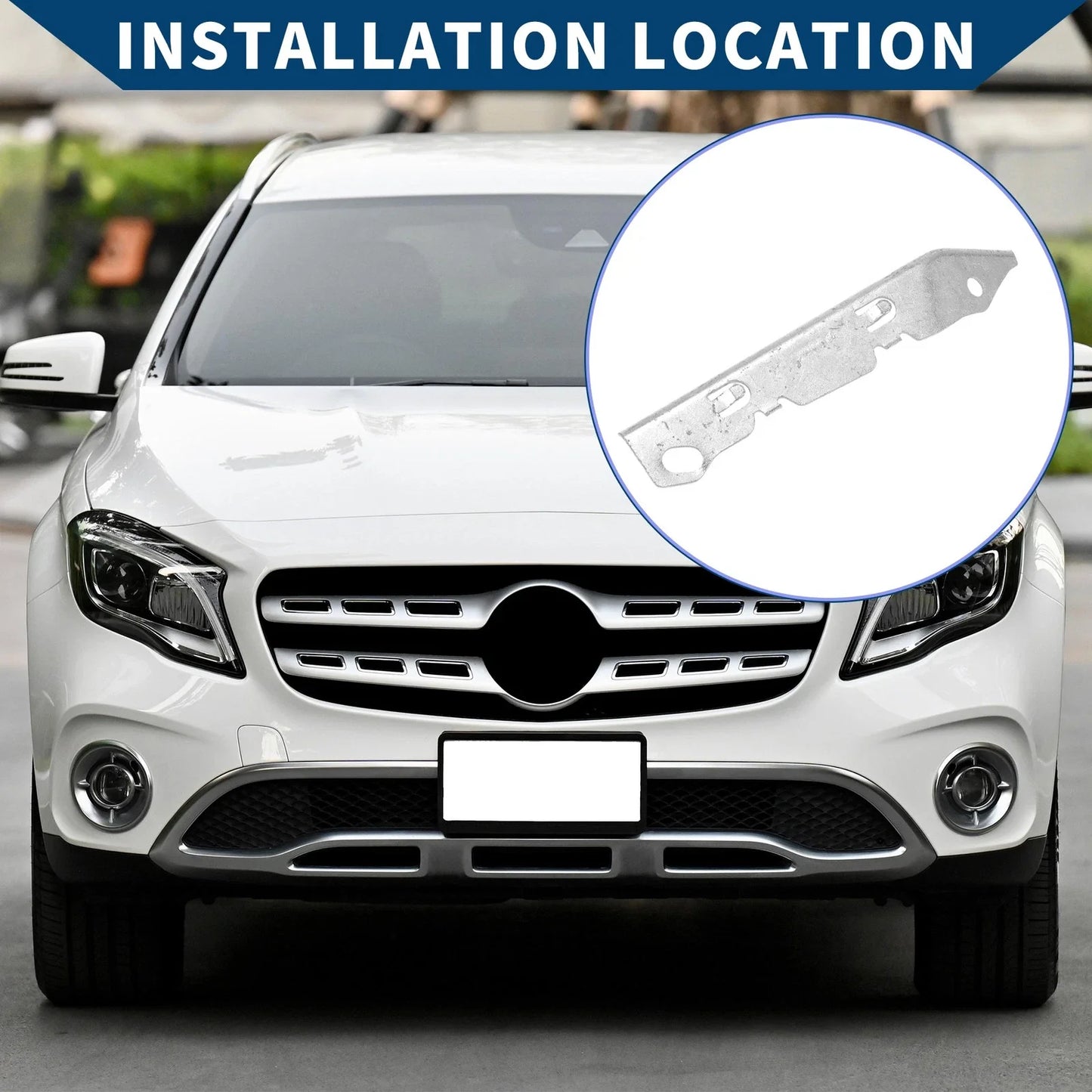 1pc Front Right Bumper Retainer Bracket for BMW 335i (2011-2013)