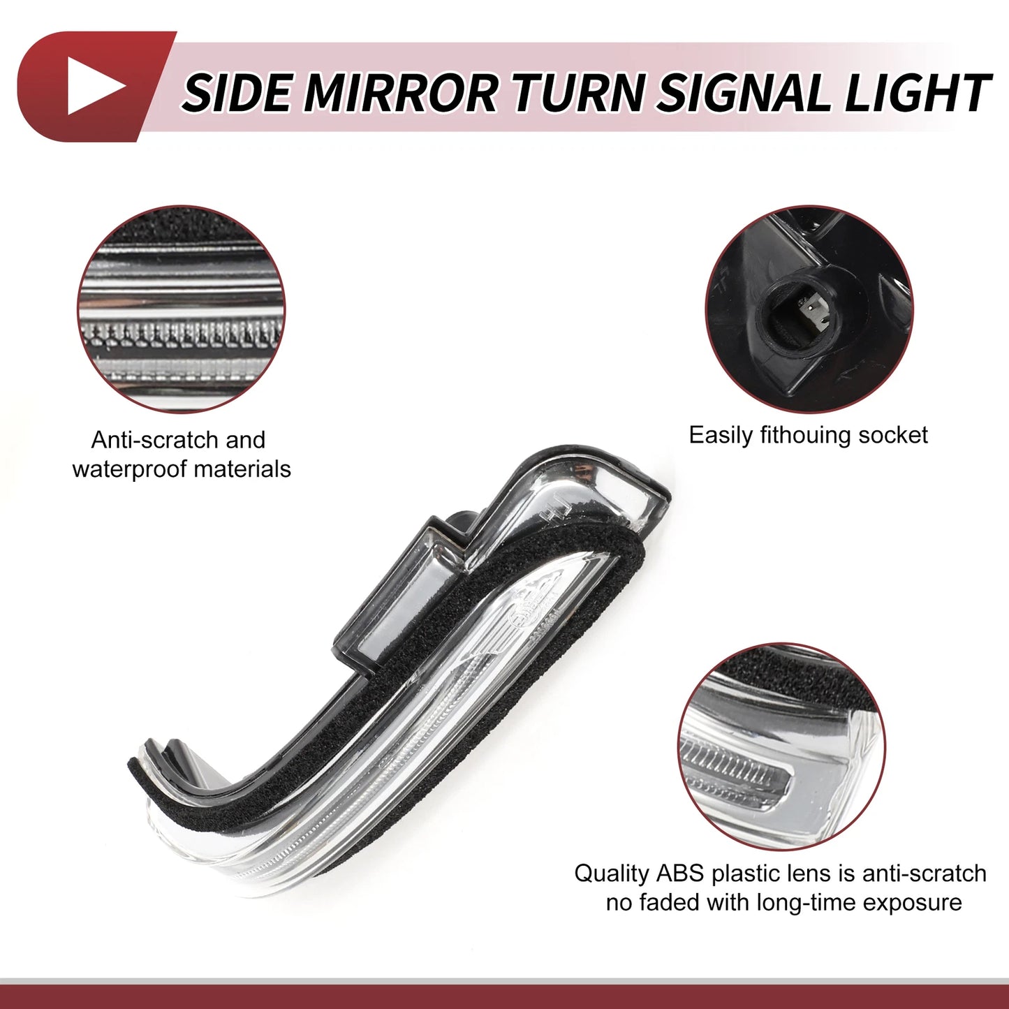 LED Turn Signal Light for Hyundai Creta IX25 Right (2015–2020) No. 87613C9000