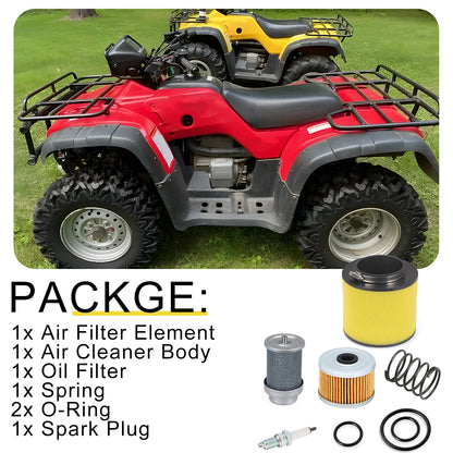 Air Filter & Oil Filter Set for Honda Rancher 350 (2000–2006)