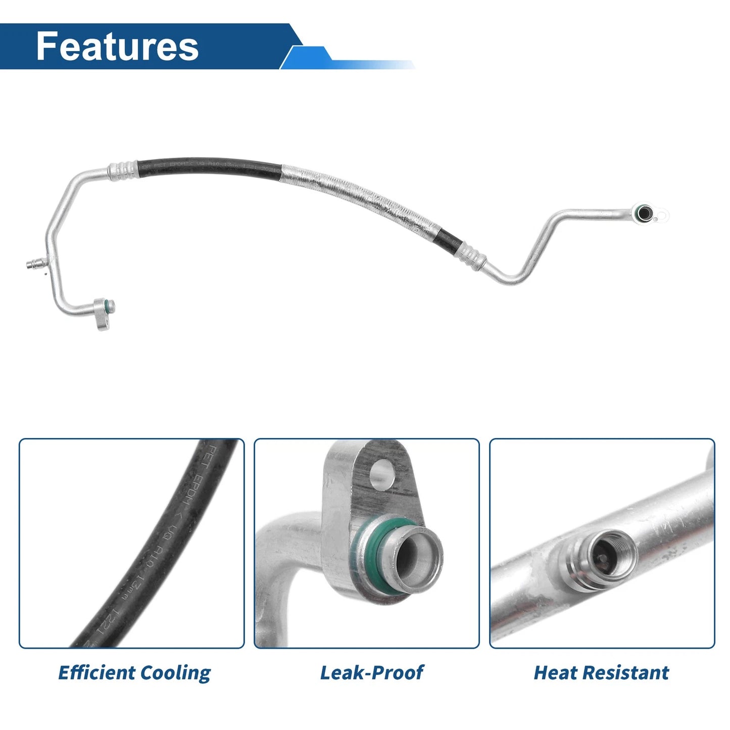 A/C Refrigerant Liquid Hose for Hyundai Accent (2006–2011) No. 977631E001