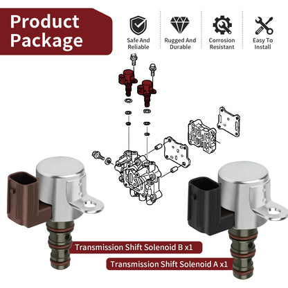 Transmission Shift Solenoid Set for Honda Rincon 650 TRX650 (2003–2005)